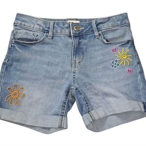 So Brand 10-12 Girls Cute Denim Jean Shorts